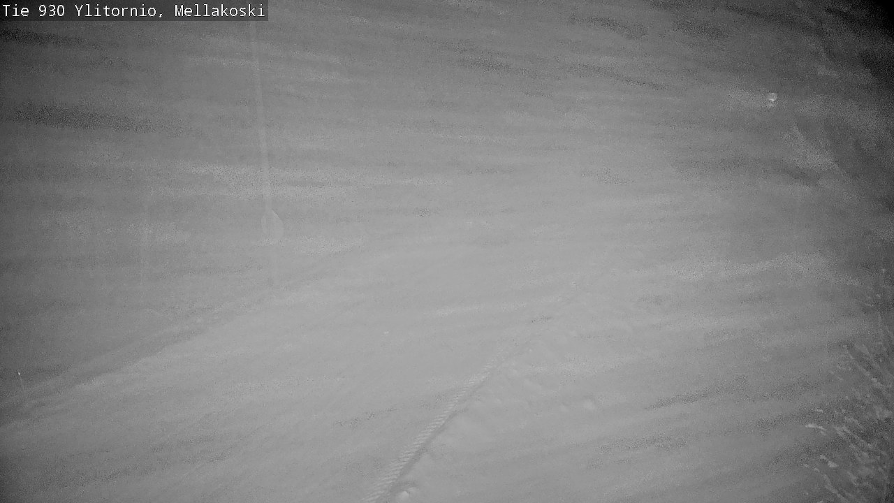 Weather Camera Image Road 83 Ylitornio, Mellakoski, Ylitornio, Lappi