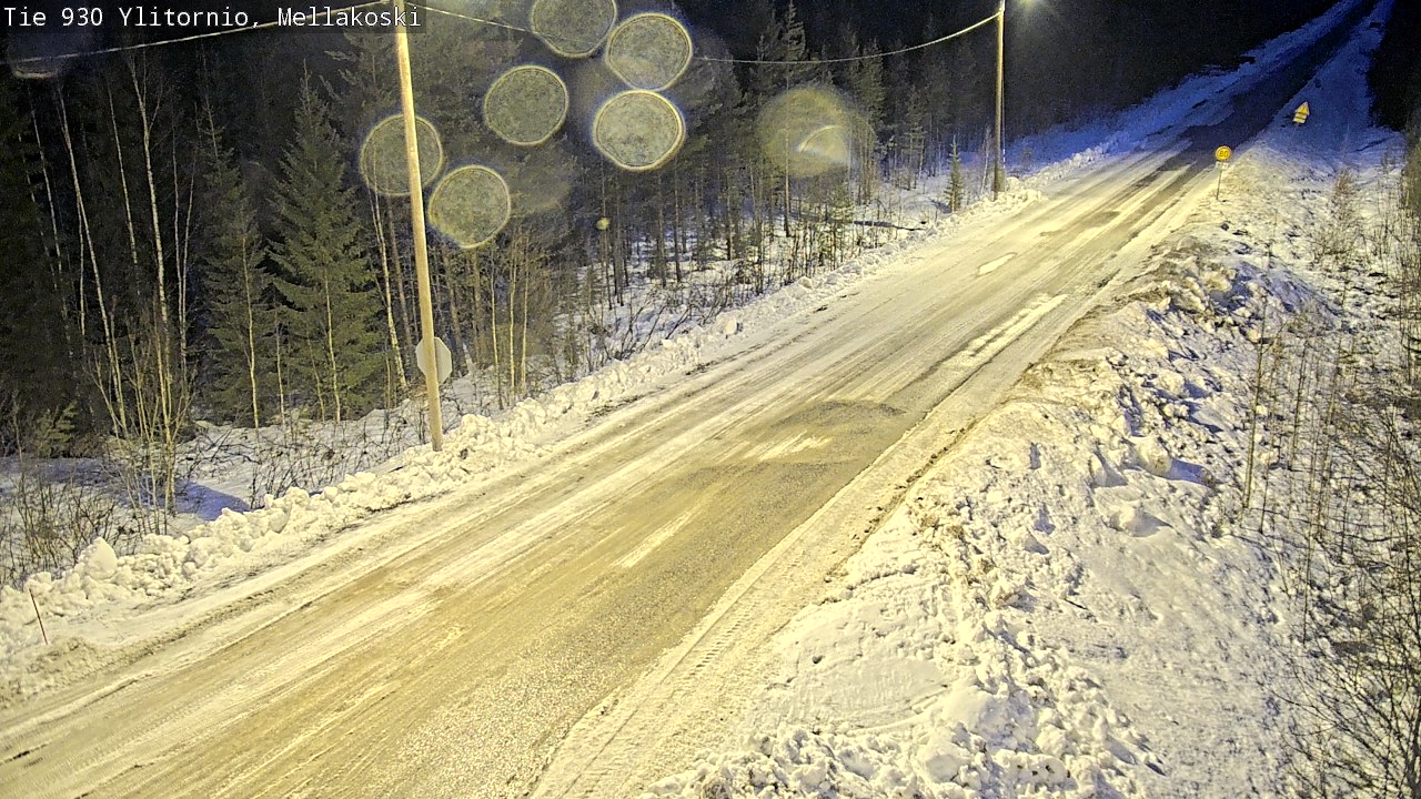 Kelikamerat Kuva TIe 930 Ylitornio, Mellakoski, Ylitornio, Lappi