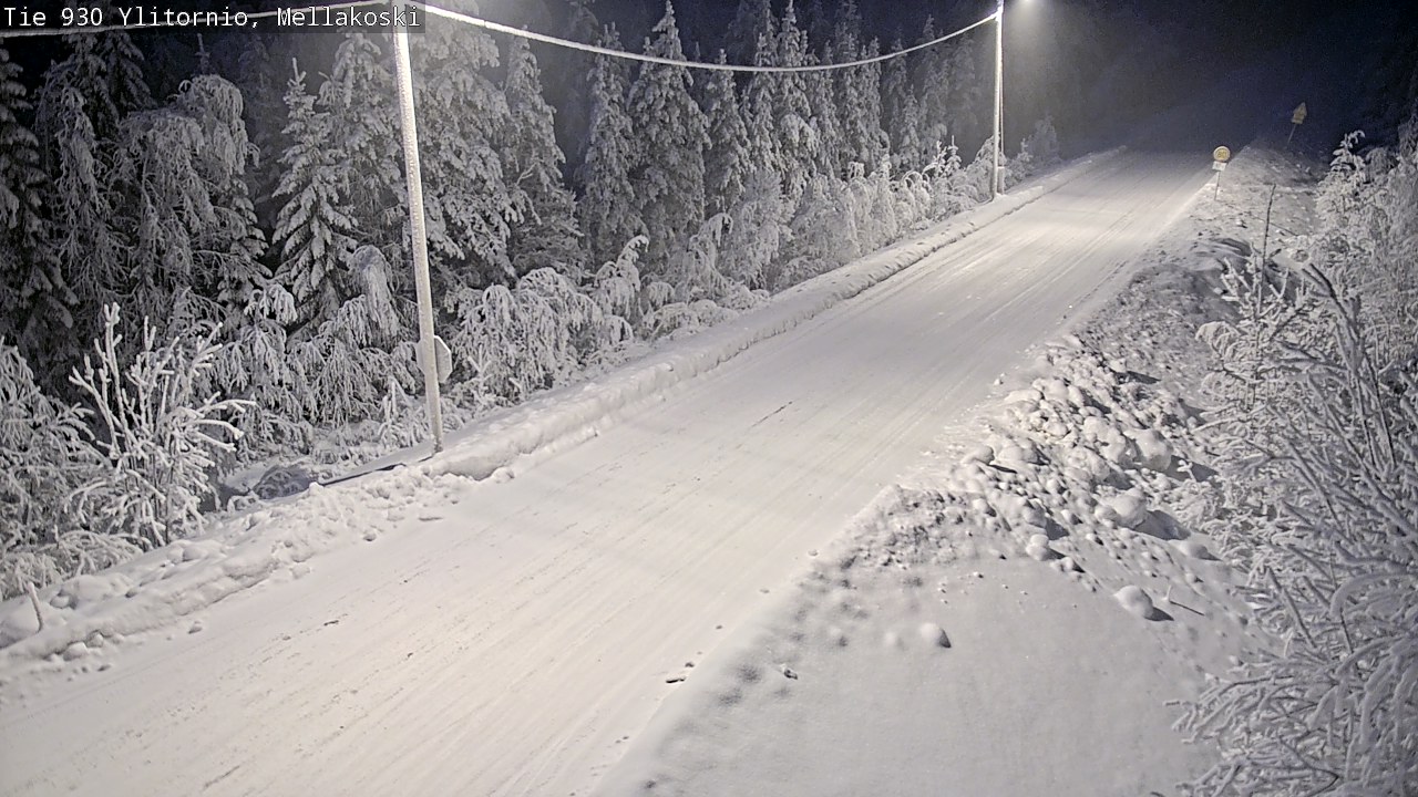 Kelikamerat Kuva TIe 930 Ylitornio, Mellakoski, Ylitornio, Lappi