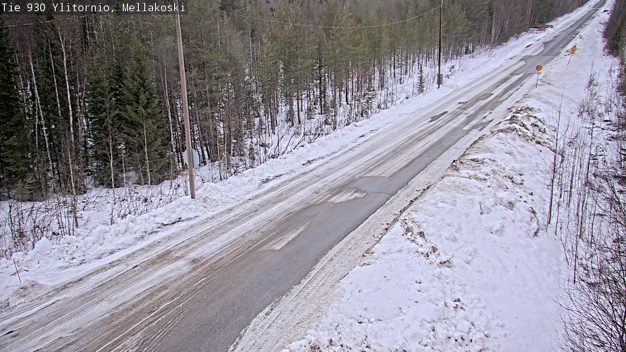 Kelikamerat Kuva TIe 930 Ylitornio, Mellakoski, Ylitornio, Lappi