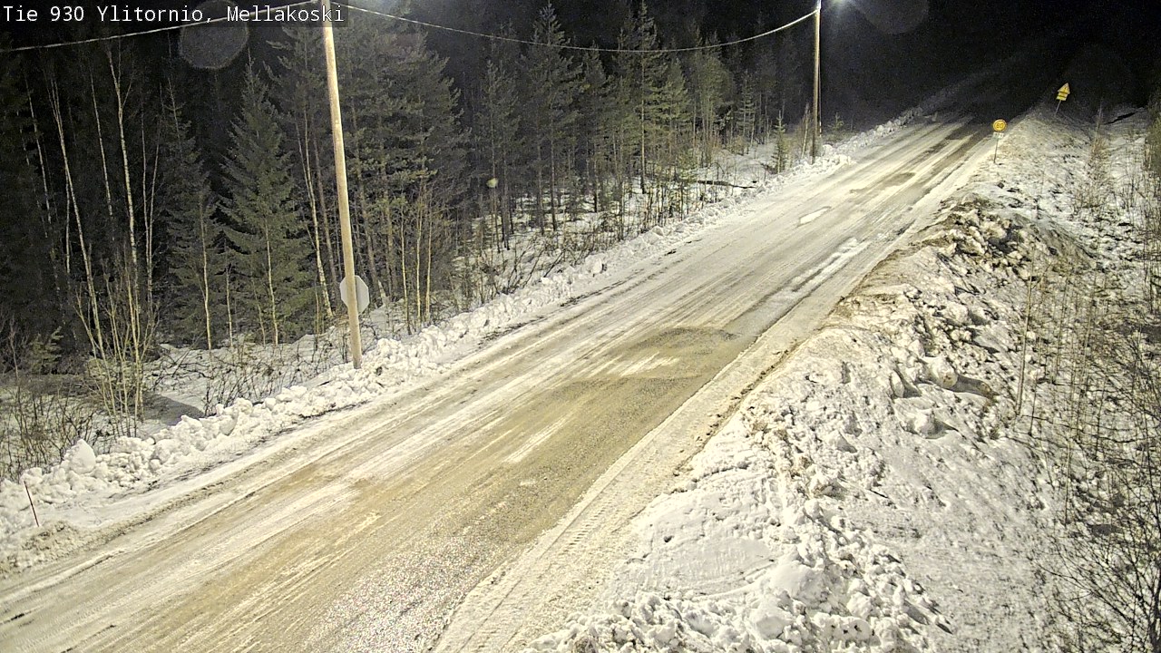Kelikamerat Kuva TIe 930 Ylitornio, Mellakoski, Ylitornio, Lappi