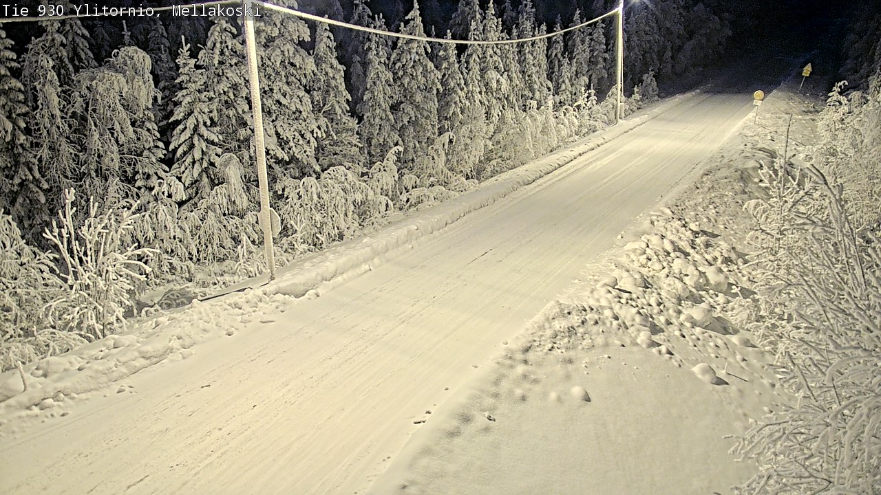 Kelikamerat Kuva TIe 930 Ylitornio, Mellakoski, Ylitornio, Lappi