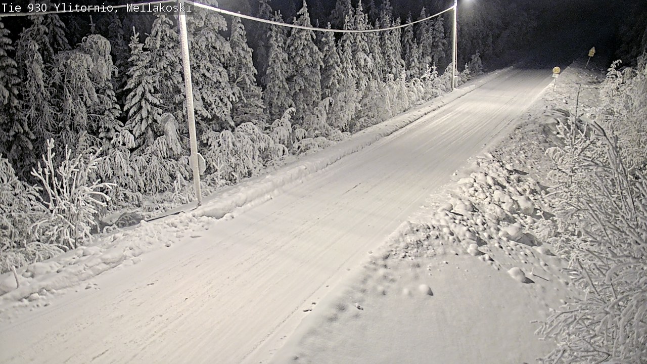 Kelikamerat Kuva TIe 930 Ylitornio, Mellakoski, Ylitornio, Lappi