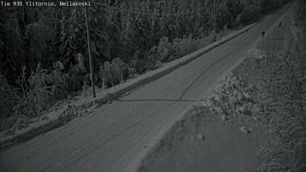 Kelikamerat Kuva TIe 930 Ylitornio, Mellakoski, Ylitornio, Lappi