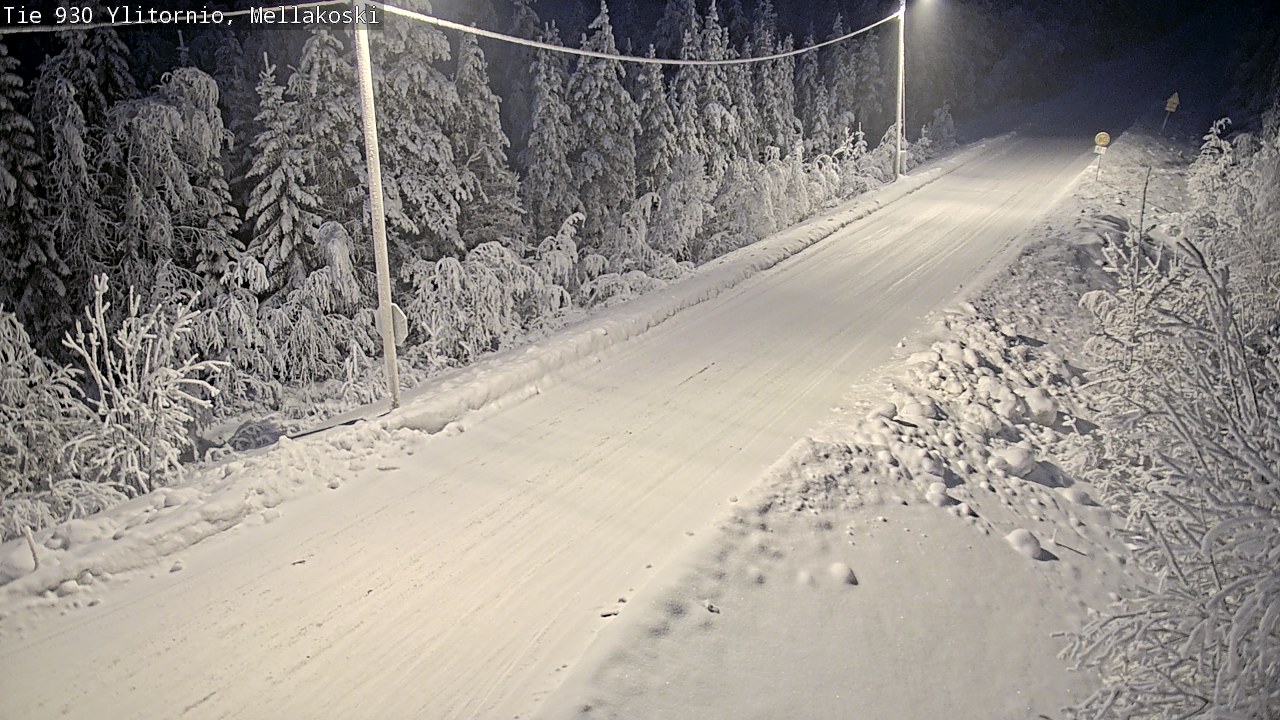 Kelikamerat Kuva TIe 930 Ylitornio, Mellakoski, Ylitornio, Lappi