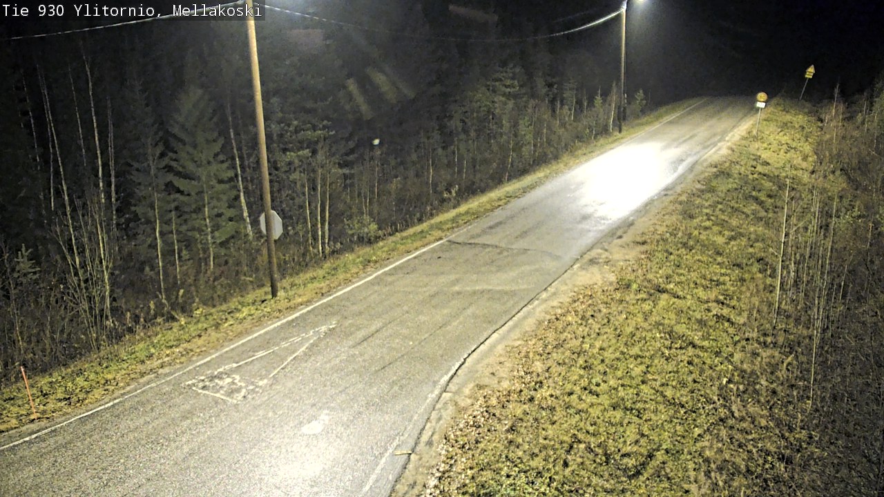 Kelikamerat Kuva TIe 930 Ylitornio, Mellakoski, Ylitornio, Lappi