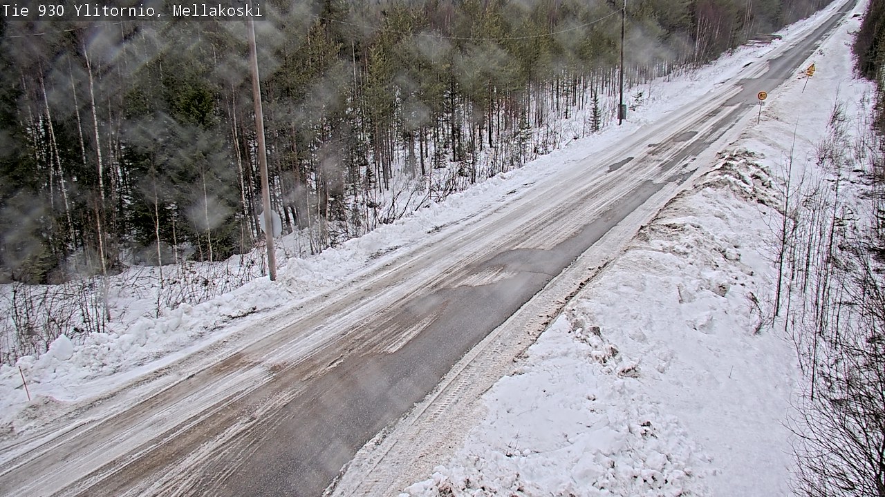 Kelikamerat Kuva TIe 930 Ylitornio, Mellakoski, Ylitornio, Lappi