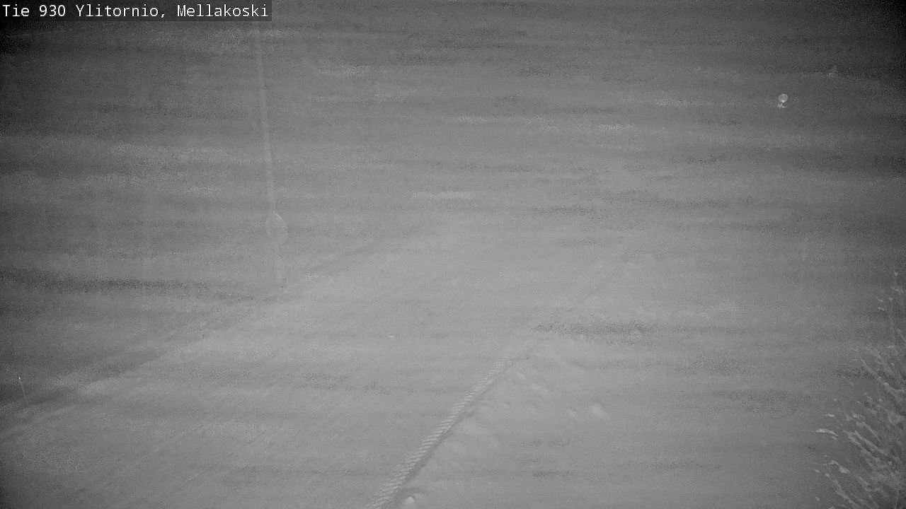 Weather Camera Image Road 83 Ylitornio, Mellakoski, Ylitornio, Lappi