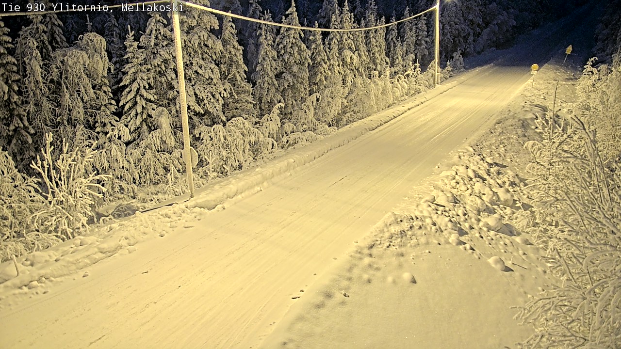 Kelikamerat Kuva TIe 930 Ylitornio, Mellakoski, Ylitornio, Lappi