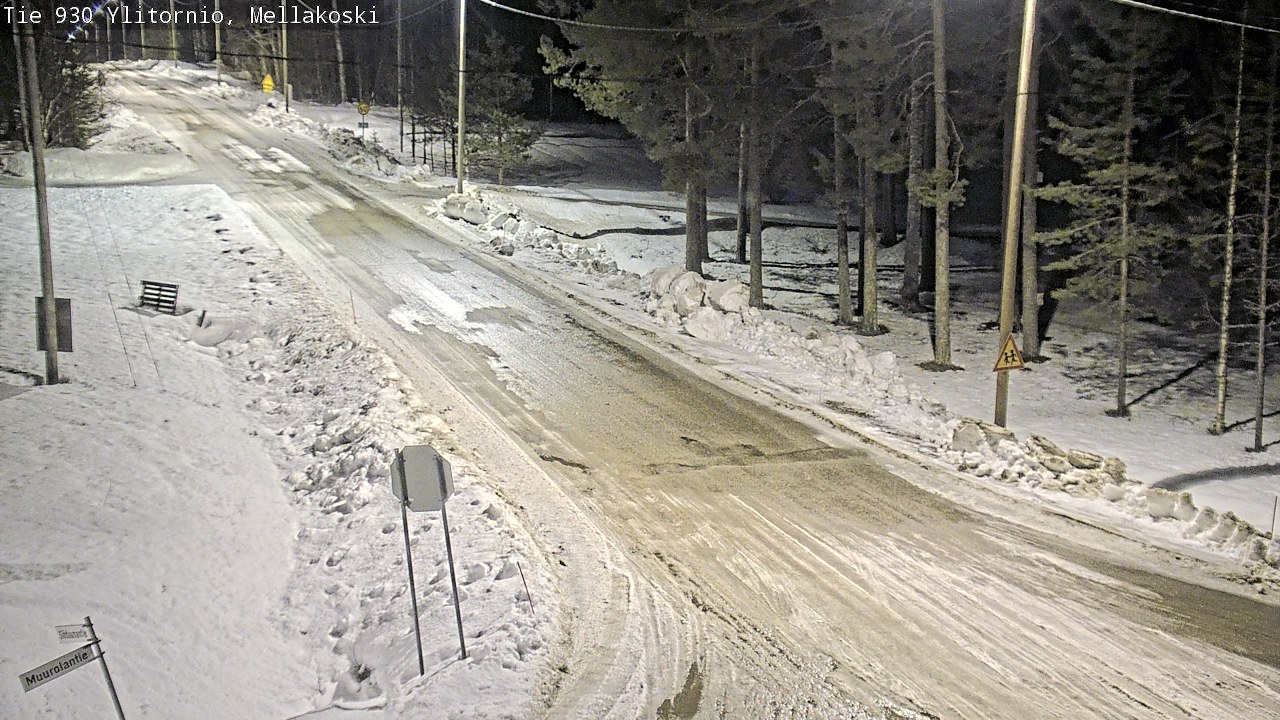 Kelikamerat Kuva TIe 930 Ylitornio, Mellakoski, Ylitornio, Lappi