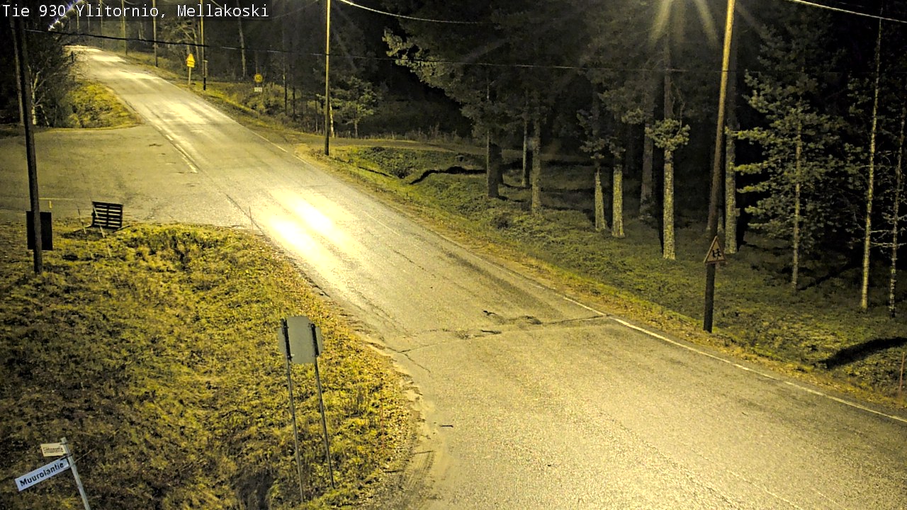 Kelikamerat Kuva TIe 930 Ylitornio, Mellakoski, Ylitornio, Lappi