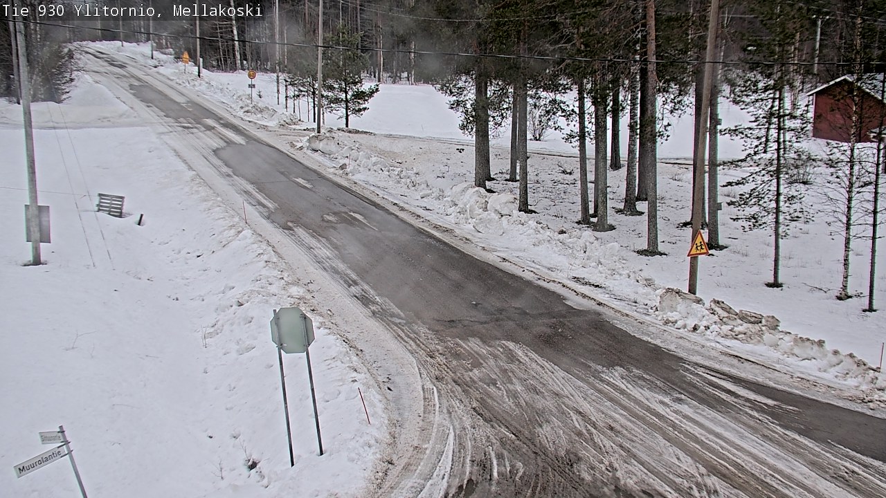 Kelikamerat Kuva TIe 930 Ylitornio, Mellakoski, Ylitornio, Lappi