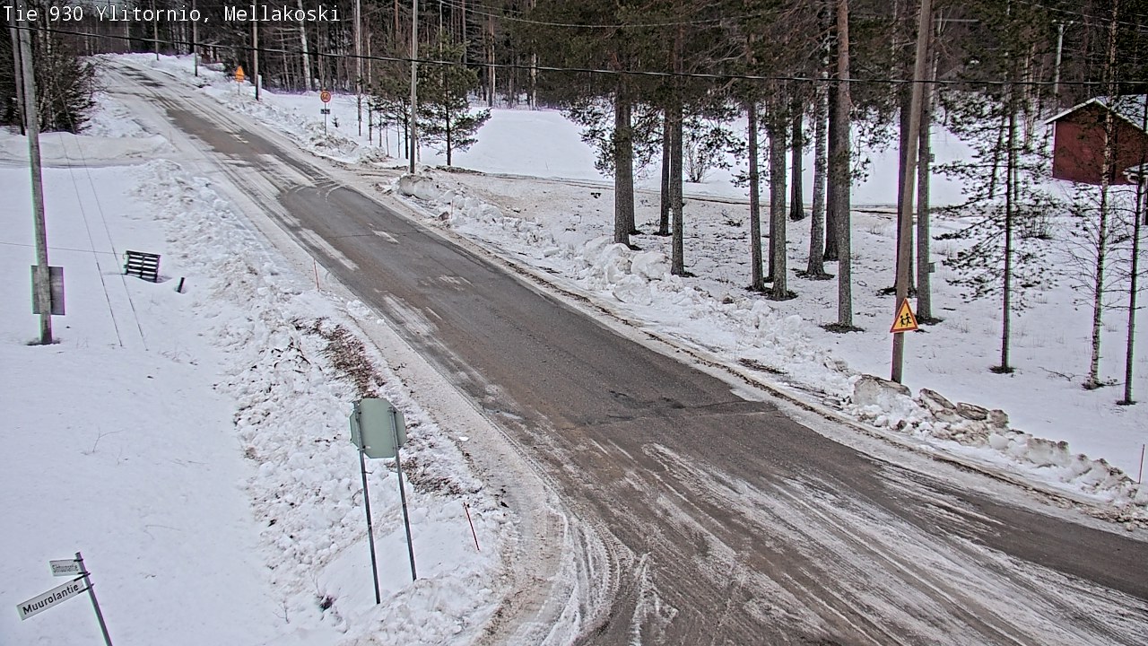 Kelikamerat Kuva TIe 930 Ylitornio, Mellakoski, Ylitornio, Lappi