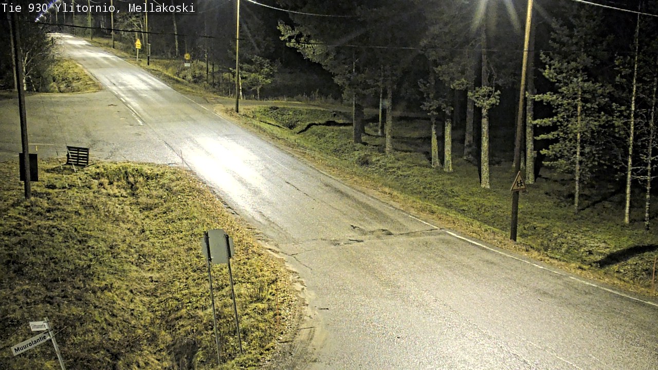 Kelikamerat Kuva TIe 930 Ylitornio, Mellakoski, Ylitornio, Lappi