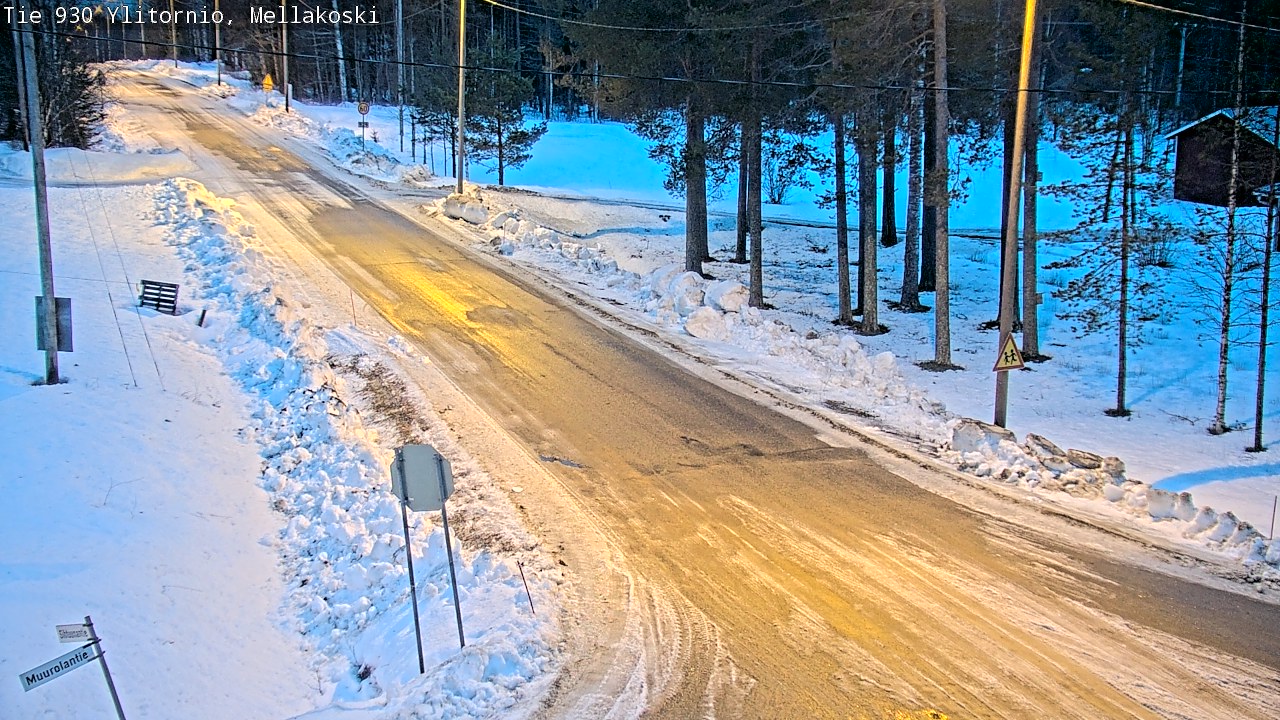 Kelikamerat Kuva TIe 930 Ylitornio, Mellakoski, Ylitornio, Lappi