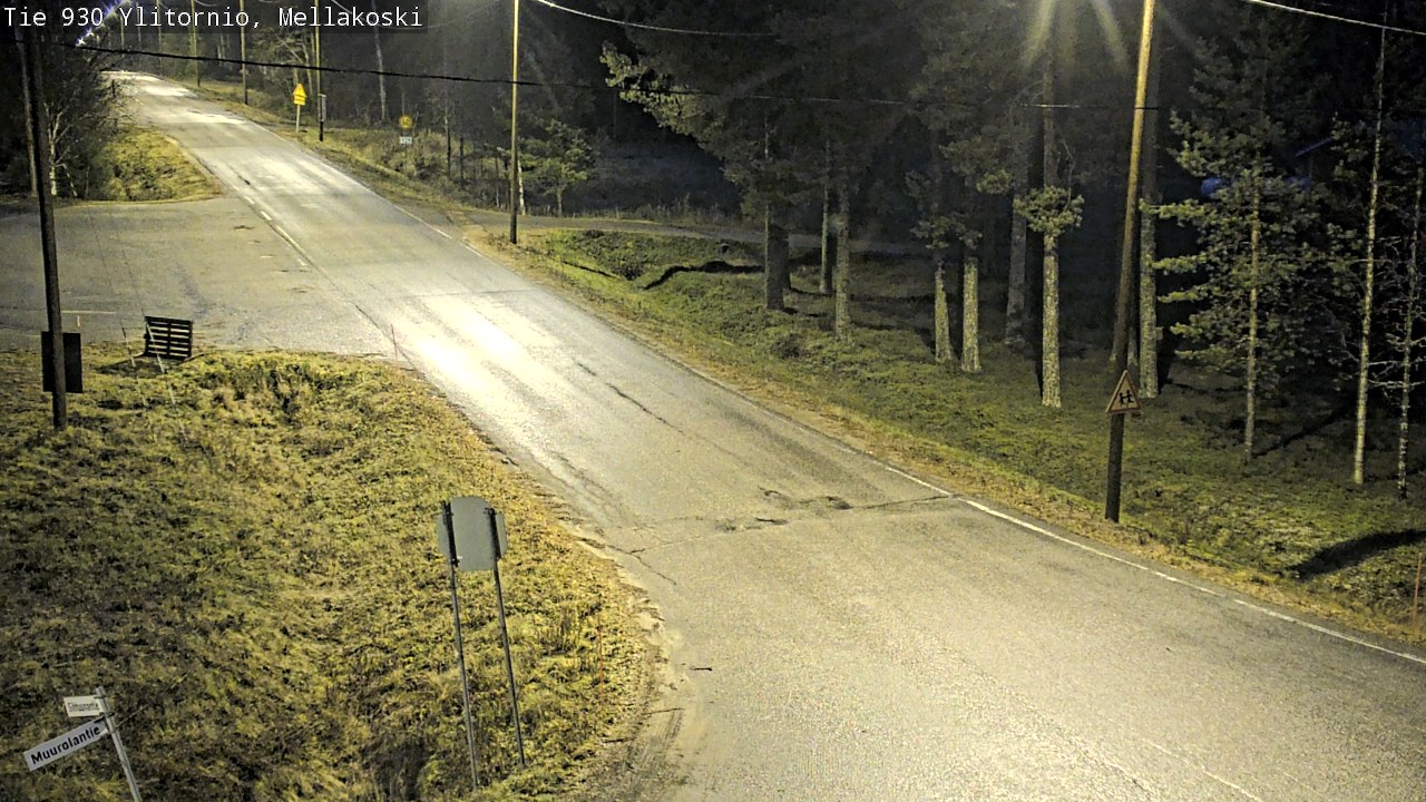 Kelikamerat Kuva TIe 930 Ylitornio, Mellakoski, Ylitornio, Lappi