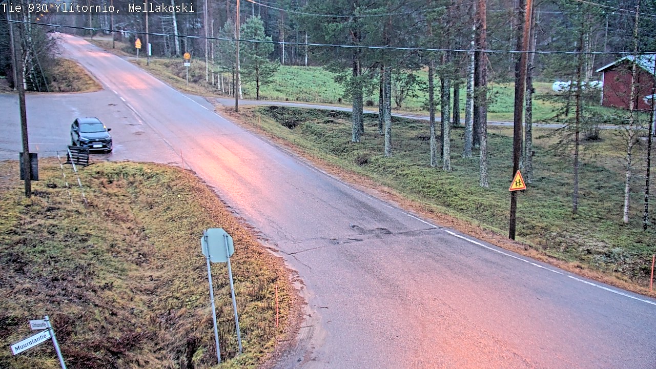 Kelikamerat Kuva TIe 930 Ylitornio, Mellakoski, Ylitornio, Lappi