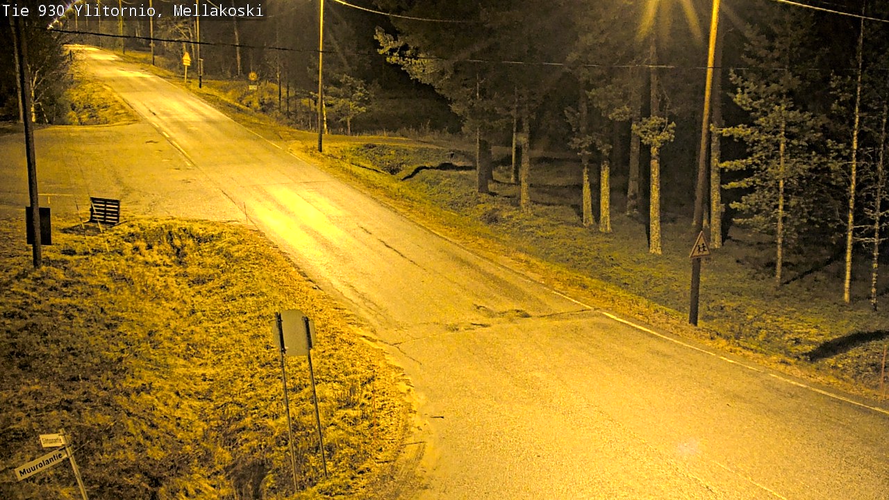 Kelikamerat Kuva TIe 930 Ylitornio, Mellakoski, Ylitornio, Lappi