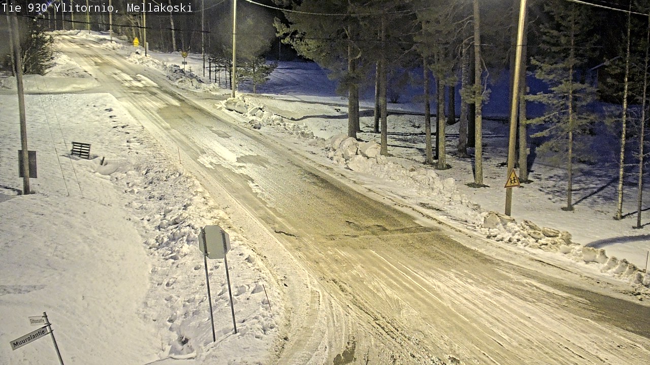 Kelikamerat Kuva TIe 930 Ylitornio, Mellakoski, Ylitornio, Lappi