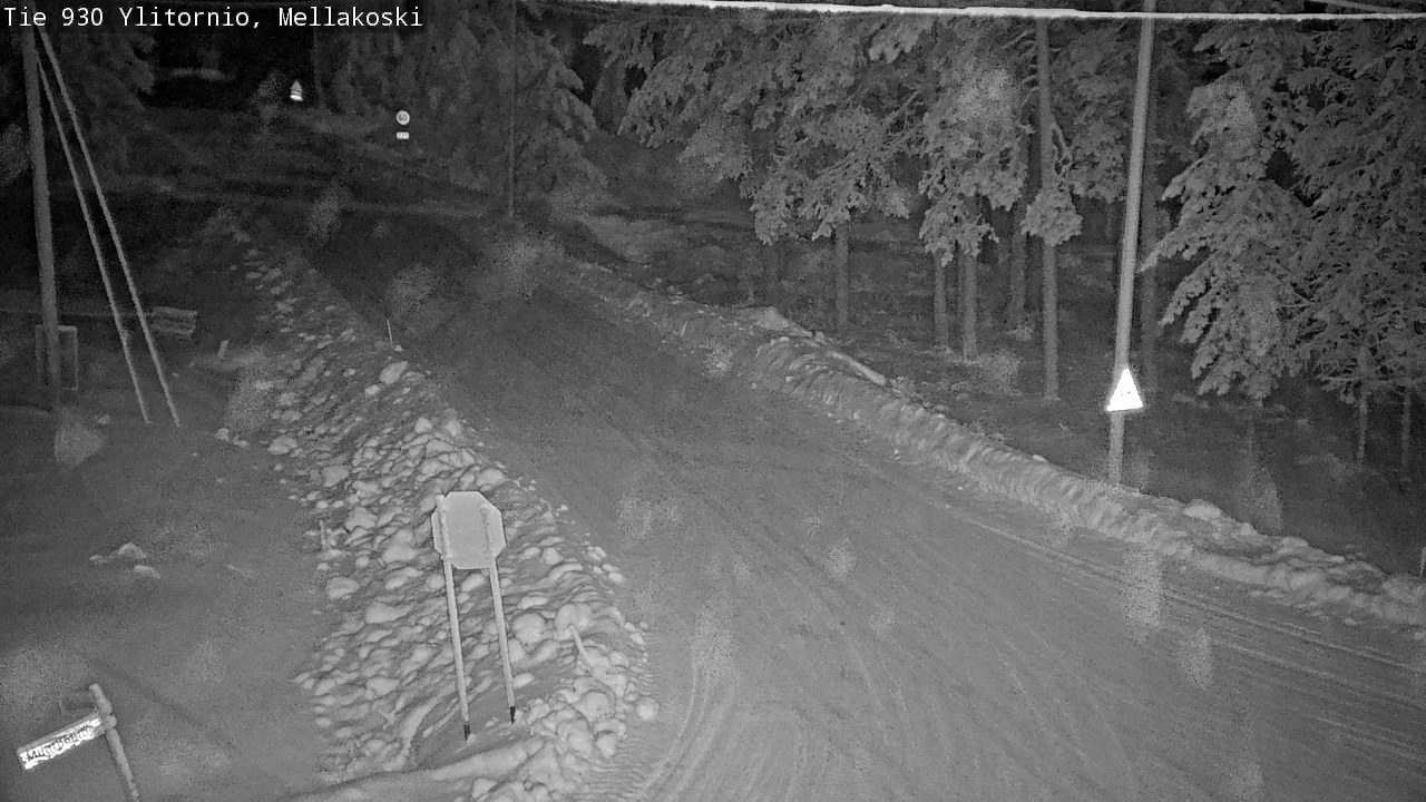 Kelikamerat Kuva TIe 930 Ylitornio, Mellakoski, Ylitornio, Lappi