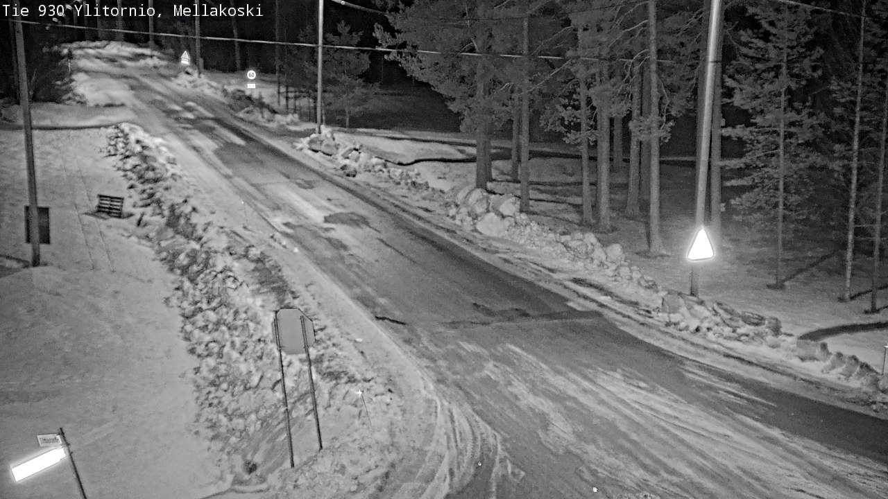 Kelikamerat Kuva TIe 930 Ylitornio, Mellakoski, Ylitornio, Lappi