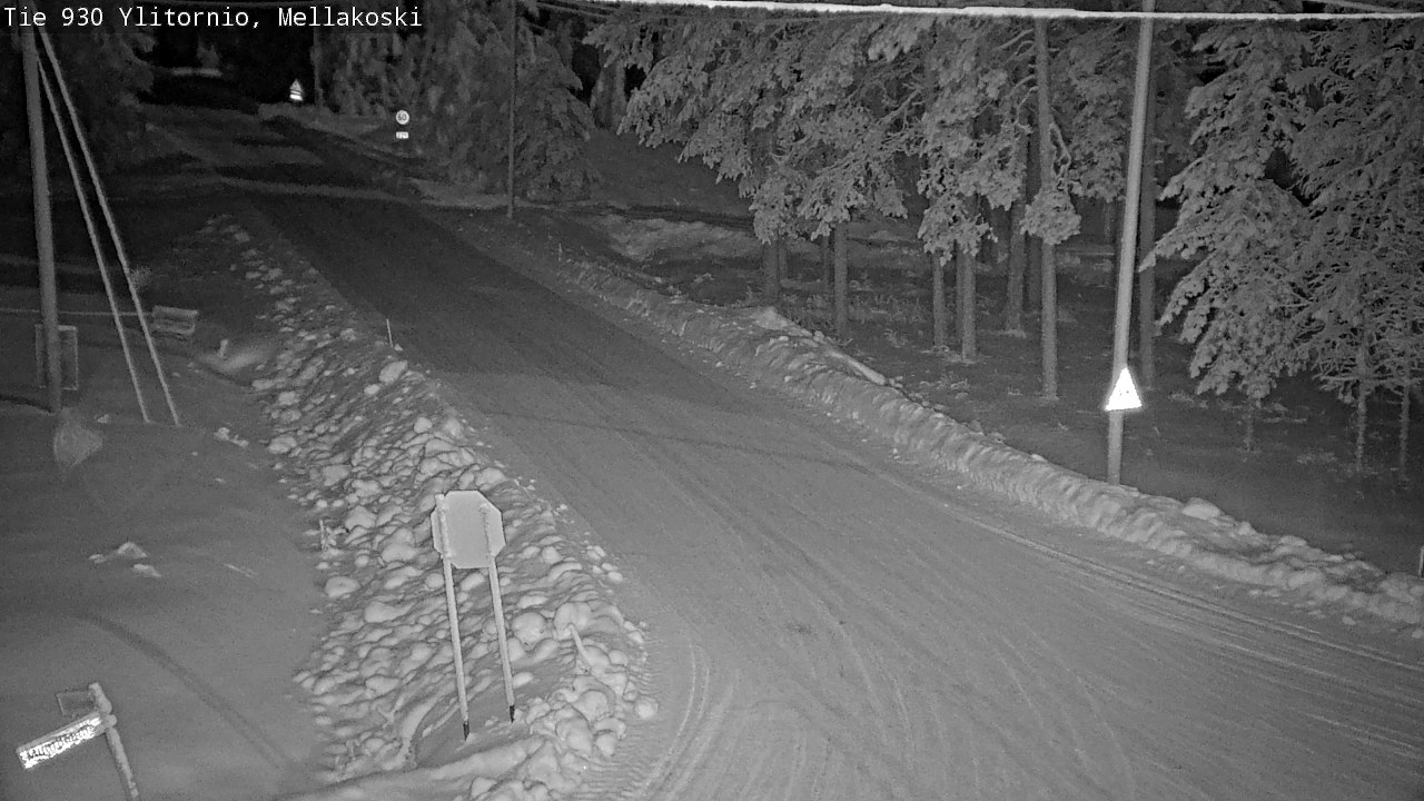 Kelikamerat Kuva TIe 930 Ylitornio, Mellakoski, Ylitornio, Lappi