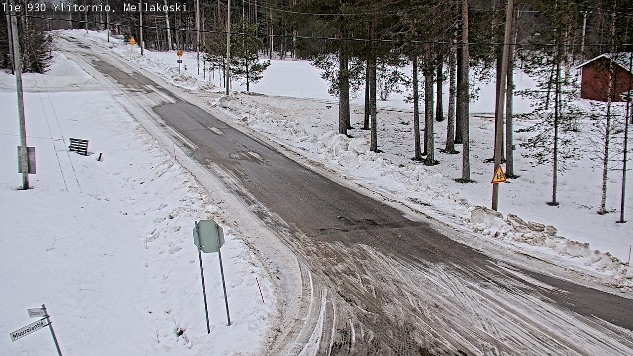 Kelikamerat Kuva TIe 930 Ylitornio, Mellakoski, Ylitornio, Lappi