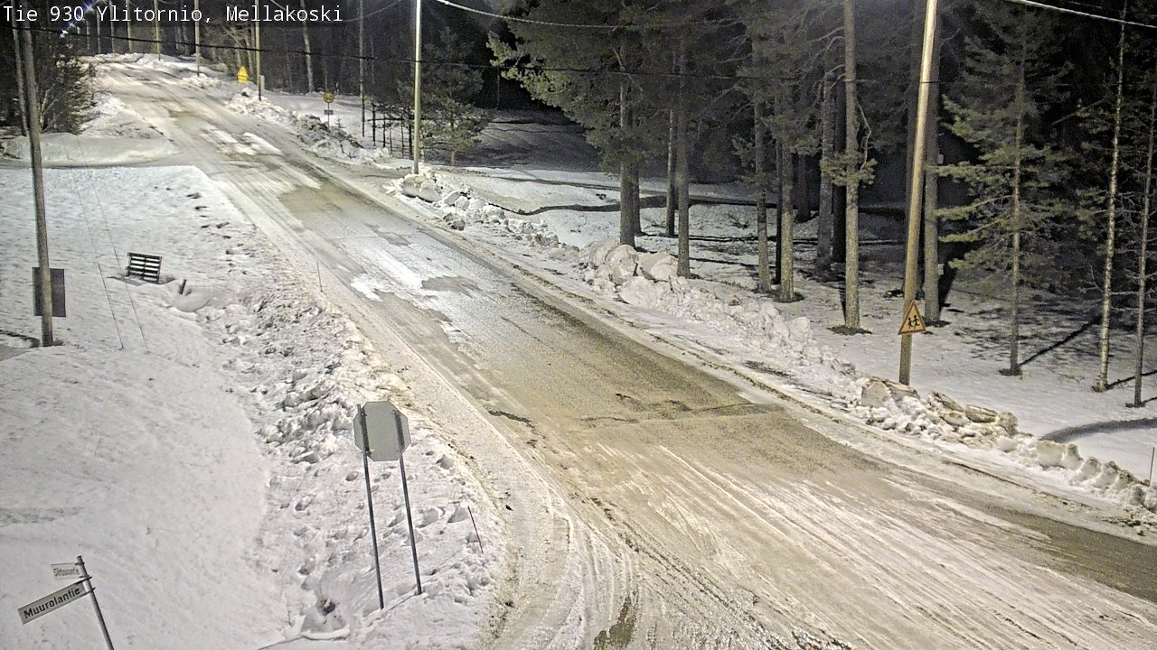Kelikamerat Kuva TIe 930 Ylitornio, Mellakoski, Ylitornio, Lappi