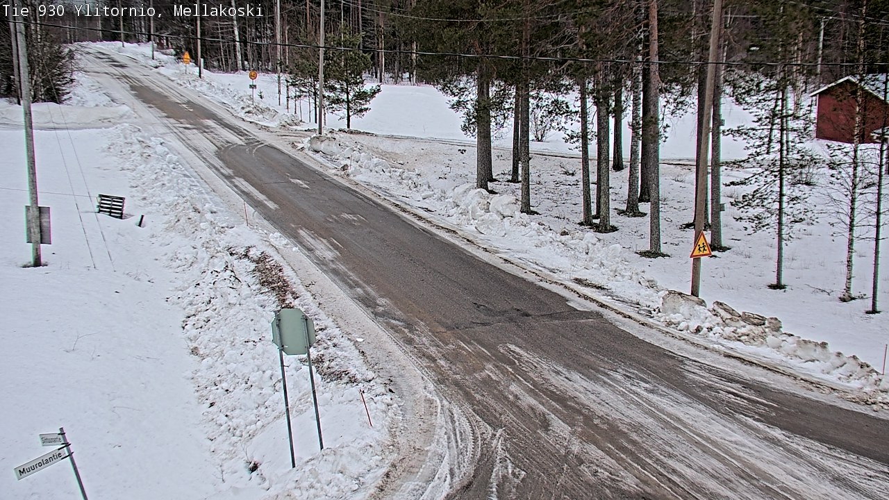 Kelikamerat Kuva TIe 930 Ylitornio, Mellakoski, Ylitornio, Lappi