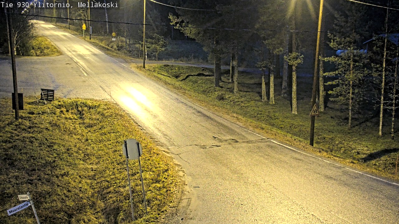 Kelikamerat Kuva TIe 930 Ylitornio, Mellakoski, Ylitornio, Lappi