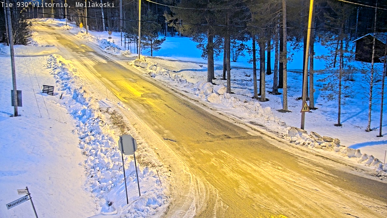 Kelikamerat Kuva TIe 930 Ylitornio, Mellakoski, Ylitornio, Lappi