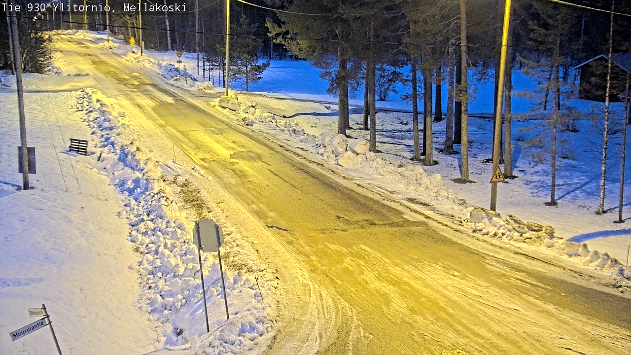 Kelikamerat Kuva TIe 930 Ylitornio, Mellakoski, Ylitornio, Lappi