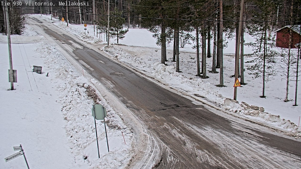 Kelikamerat Kuva TIe 930 Ylitornio, Mellakoski, Ylitornio, Lappi