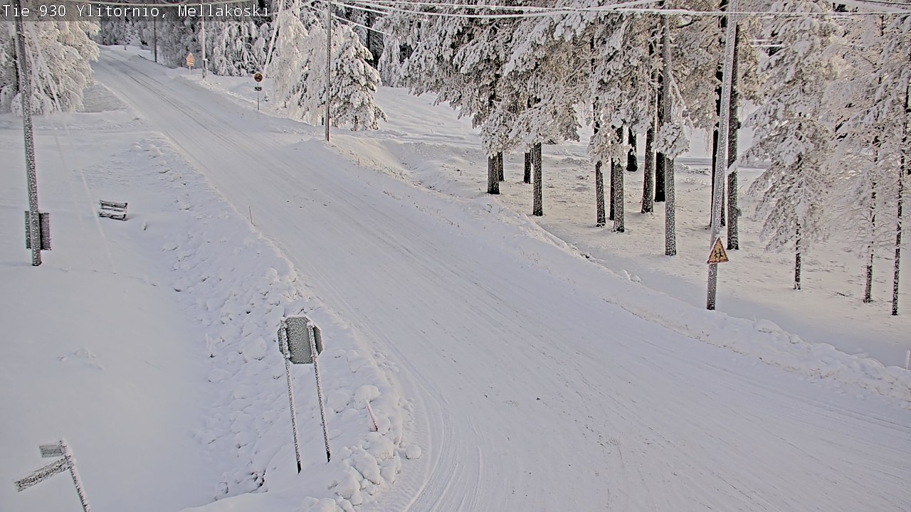 Kelikamerat Kuva TIe 930 Ylitornio, Mellakoski, Ylitornio, Lappi