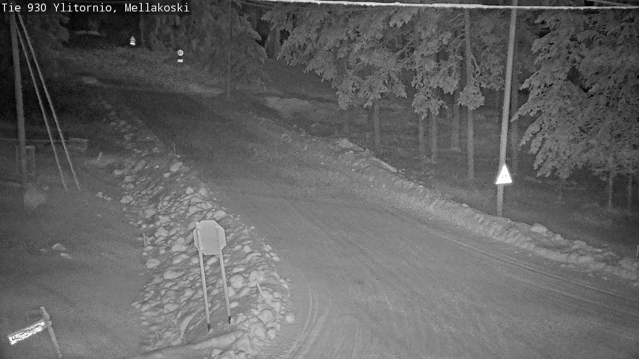 Kelikamerat Kuva TIe 930 Ylitornio, Mellakoski, Ylitornio, Lappi