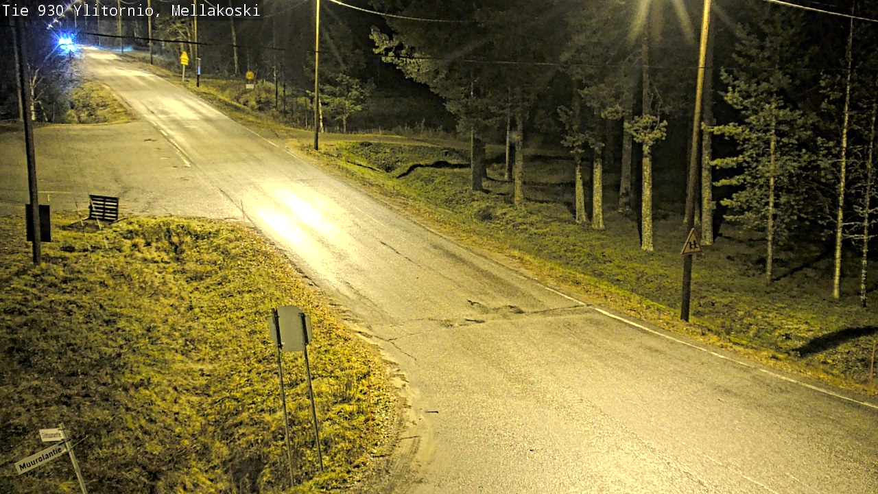 Kelikamerat Kuva TIe 930 Ylitornio, Mellakoski, Ylitornio, Lappi