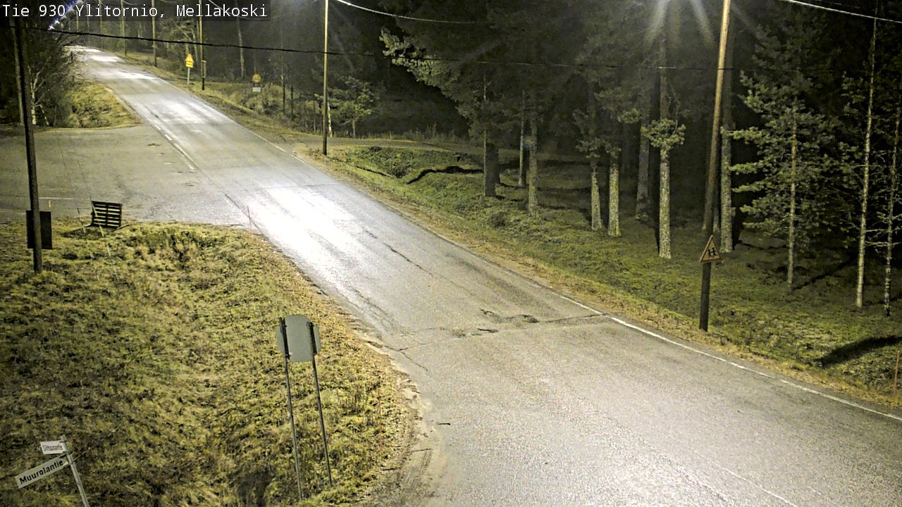 Kelikamerat Kuva TIe 930 Ylitornio, Mellakoski, Ylitornio, Lappi