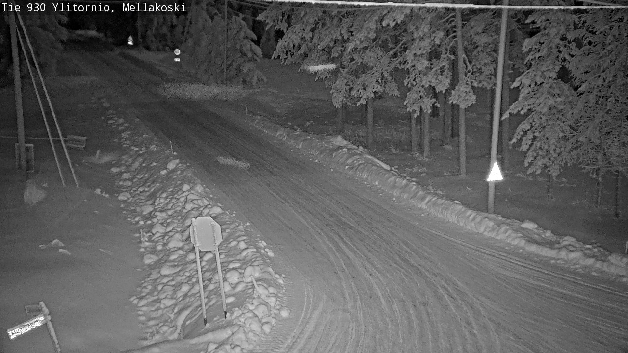 Kelikamerat Kuva TIe 930 Ylitornio, Mellakoski, Ylitornio, Lappi