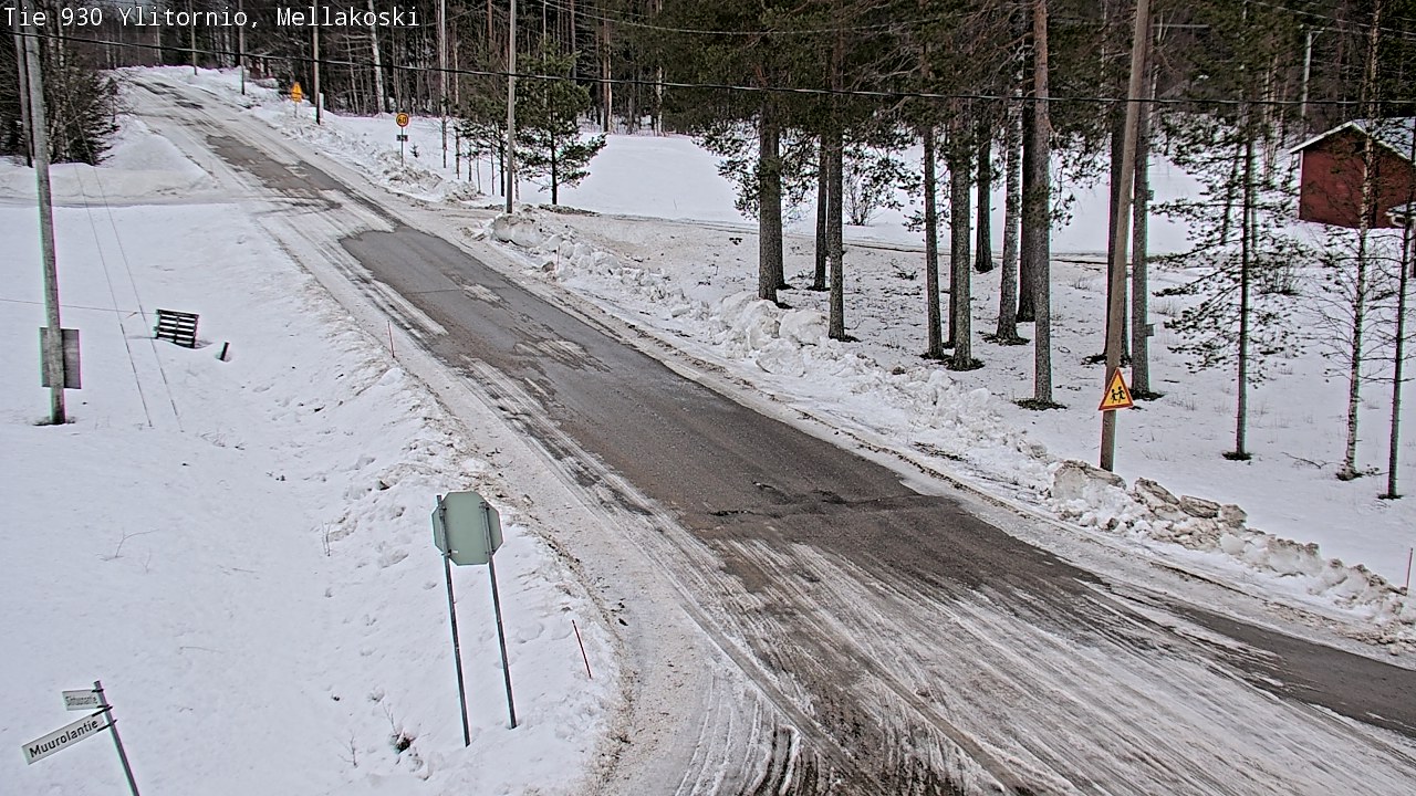 Kelikamerat Kuva TIe 930 Ylitornio, Mellakoski, Ylitornio, Lappi