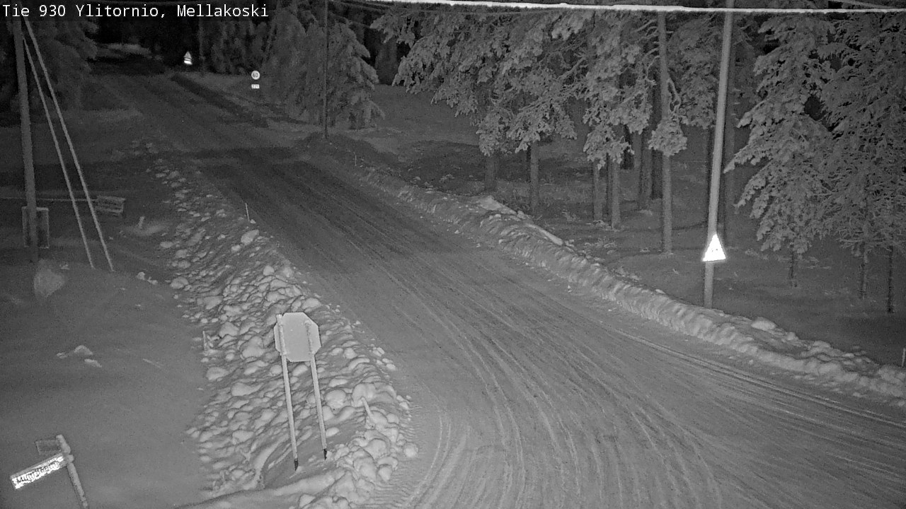 Kelikamerat Kuva TIe 930 Ylitornio, Mellakoski, Ylitornio, Lappi