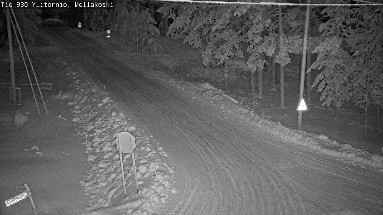 Kelikamerat Kuva TIe 930 Ylitornio, Mellakoski, Ylitornio, Lappi