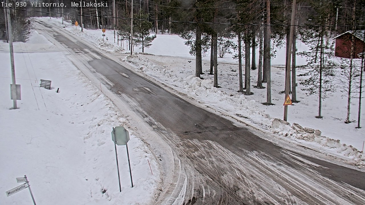 Kelikamerat Kuva TIe 930 Ylitornio, Mellakoski, Ylitornio, Lappi