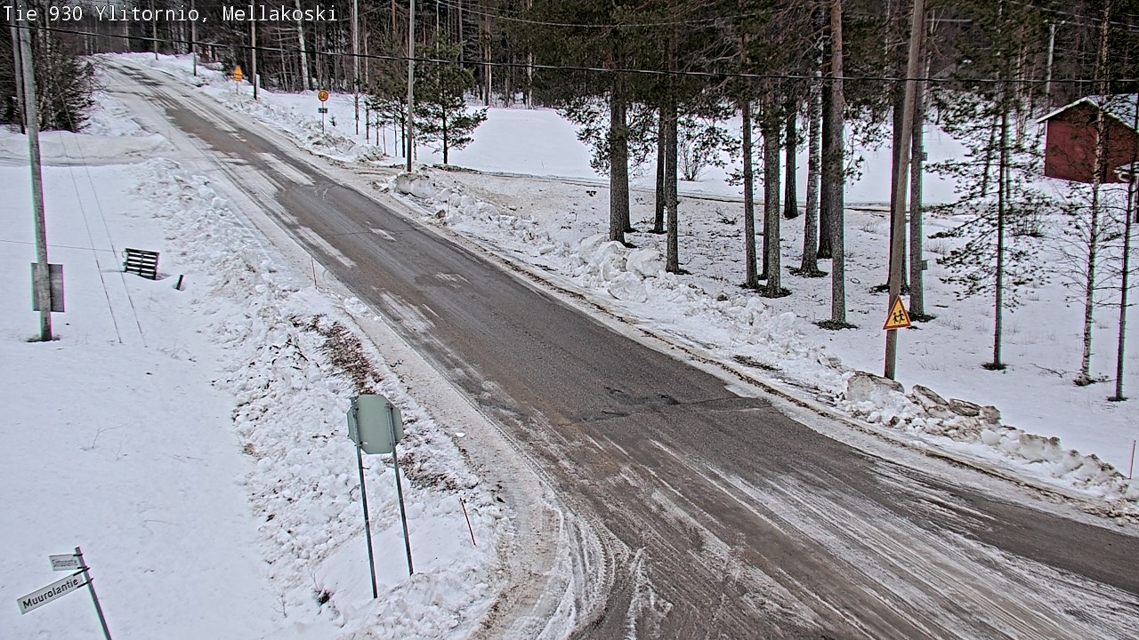 Kelikamerat Kuva TIe 930 Ylitornio, Mellakoski, Ylitornio, Lappi