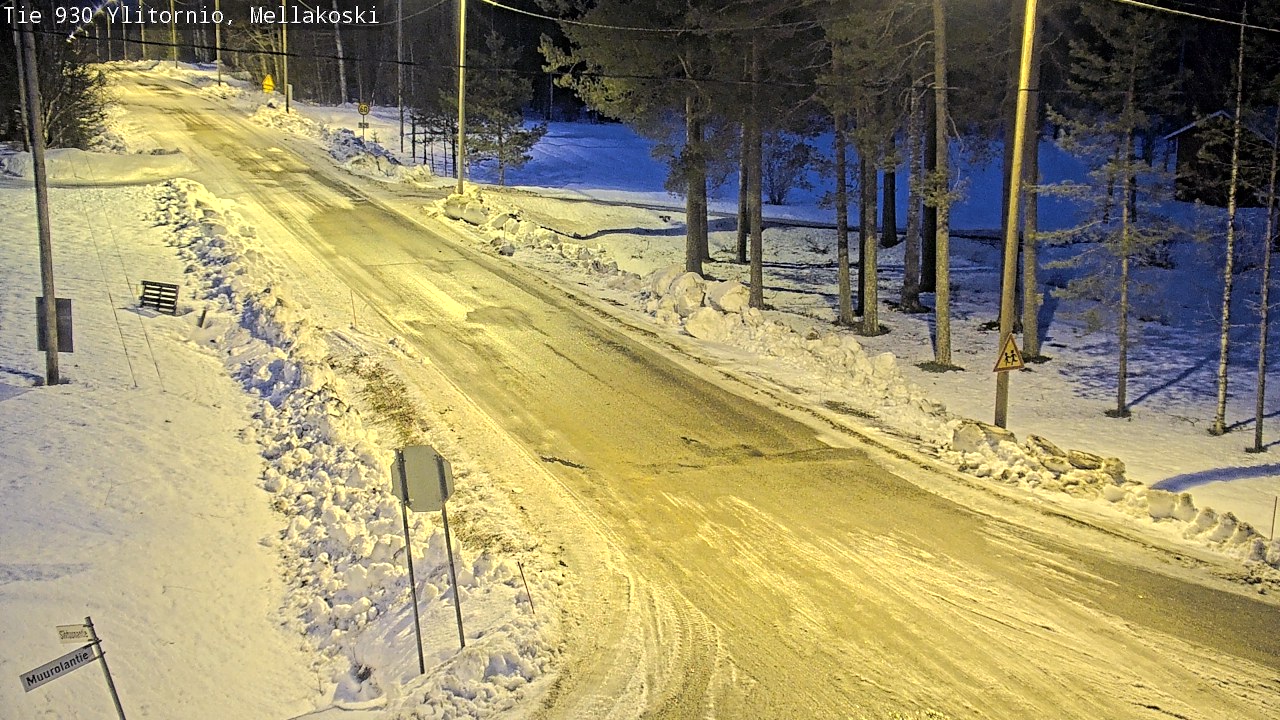 Kelikamerat Kuva TIe 930 Ylitornio, Mellakoski, Ylitornio, Lappi