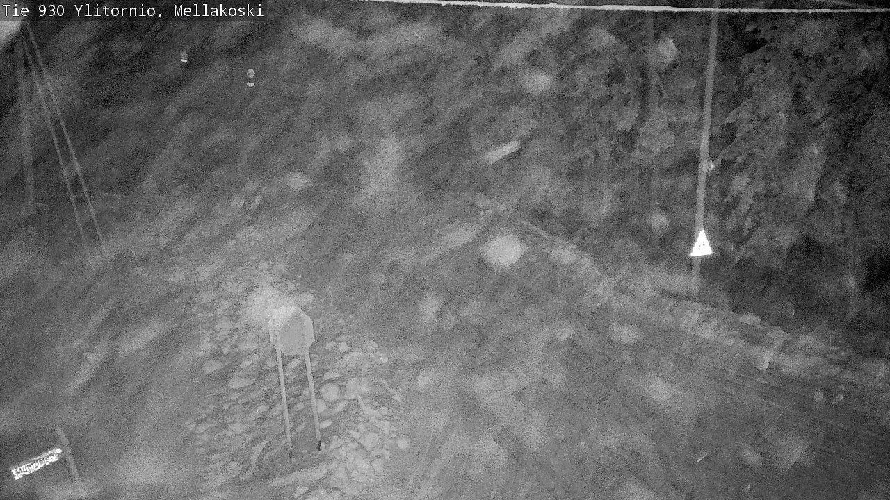 Kelikamerat Kuva TIe 930 Ylitornio, Mellakoski, Ylitornio, Lappi