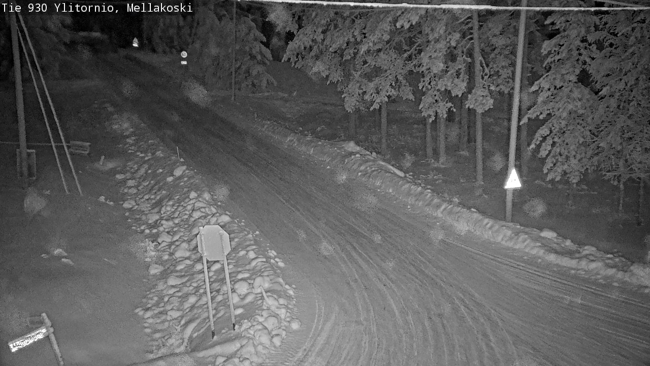 Kelikamerat Kuva TIe 930 Ylitornio, Mellakoski, Ylitornio, Lappi