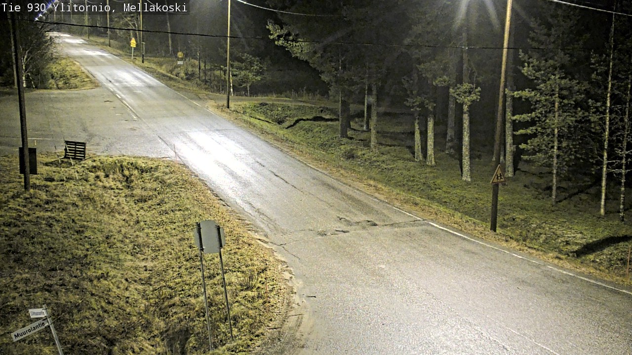 Kelikamerat Kuva TIe 930 Ylitornio, Mellakoski, Ylitornio, Lappi