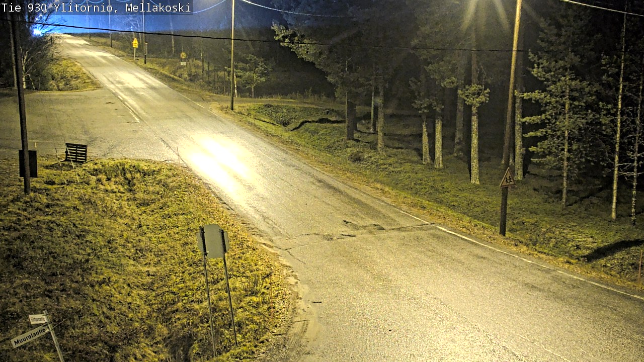 Kelikamerat Kuva TIe 930 Ylitornio, Mellakoski, Ylitornio, Lappi