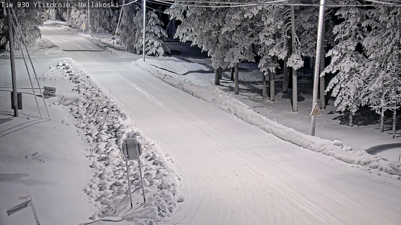 Kelikamerat Kuva TIe 930 Ylitornio, Mellakoski, Ylitornio, Lappi