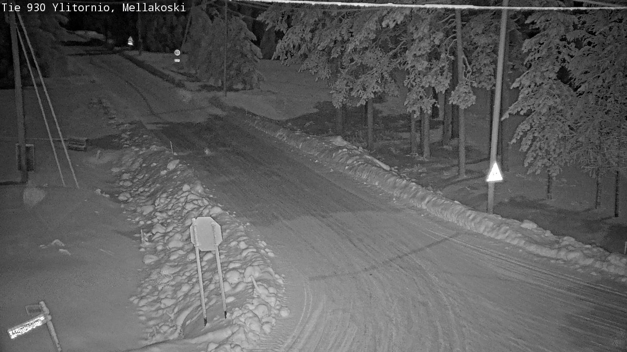 Kelikamerat Kuva TIe 930 Ylitornio, Mellakoski, Ylitornio, Lappi